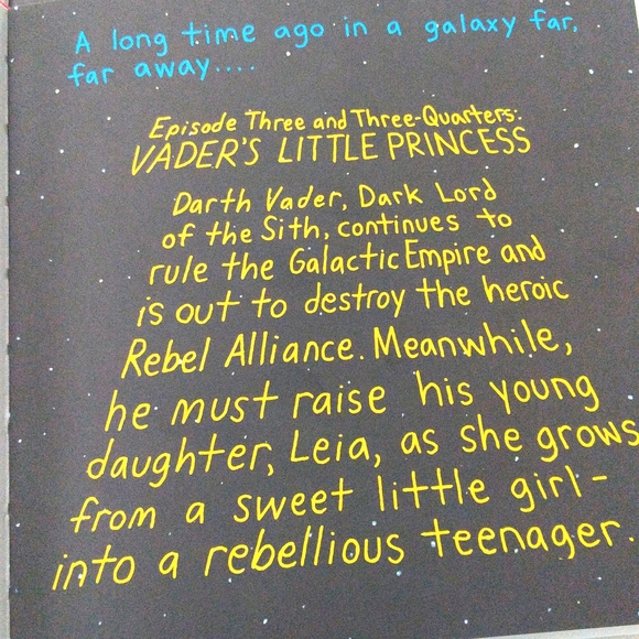 Star Wars Darth Vader and Son & Vader's Little Princess Books - Picture 10 of 10